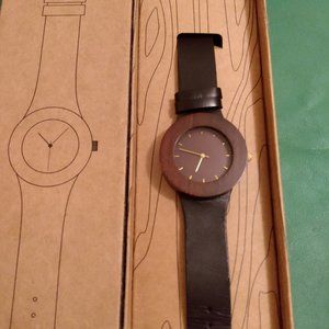 analog Wooden Watch